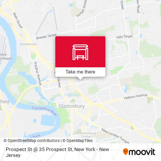 Mapa de Prospect St @ 35 Prospect St