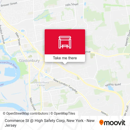 Commerce St @ High Safety Corp map