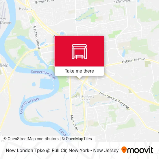 New London Tpke @ Full Cir map