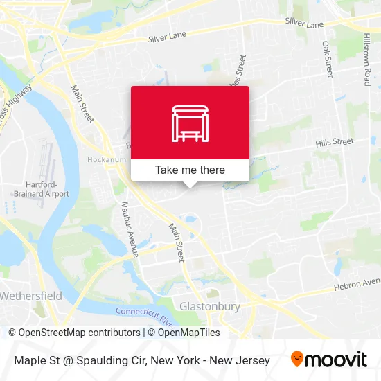 Maple St @ Spaulding Cir map