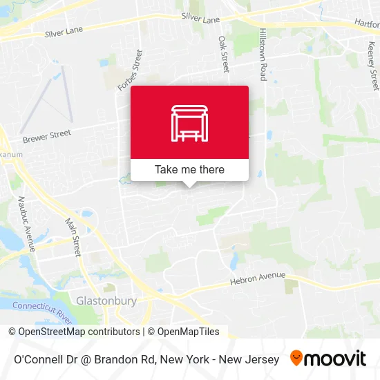 O'Connell Dr @ Brandon Rd map