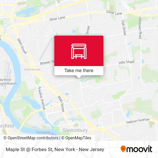 Maple St @ Forbes St map