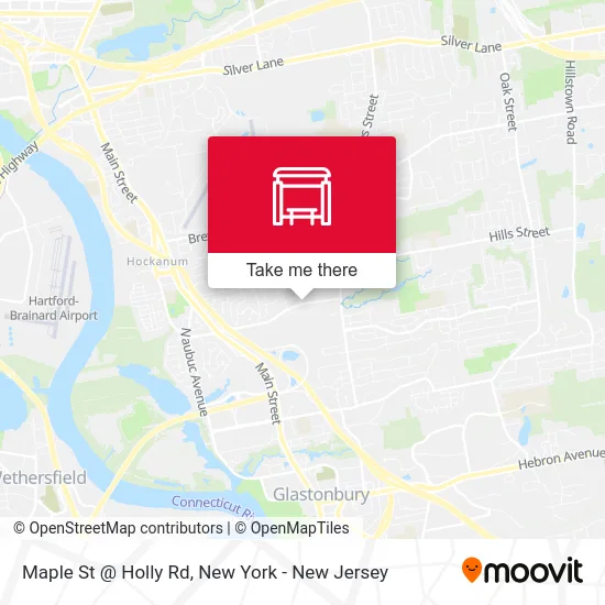 Maple St @ Holly Rd map