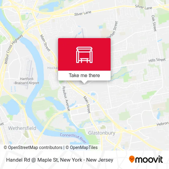 Handel Rd @ Maple St map