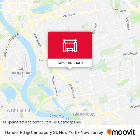 Handel Rd @ Canterbury St map