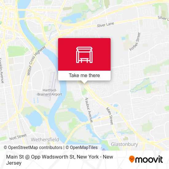 Main St @ Opp Wadsworth St map