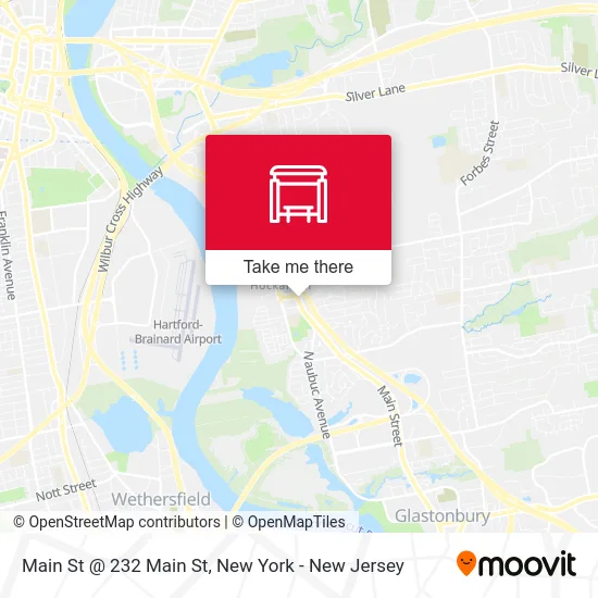 Main St @ 232 Main St map