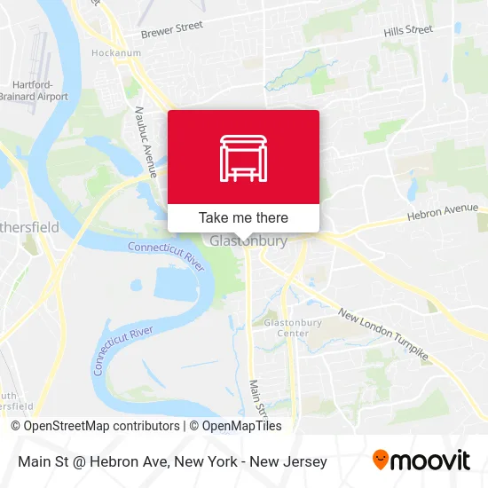 Main St @ Hebron Ave map