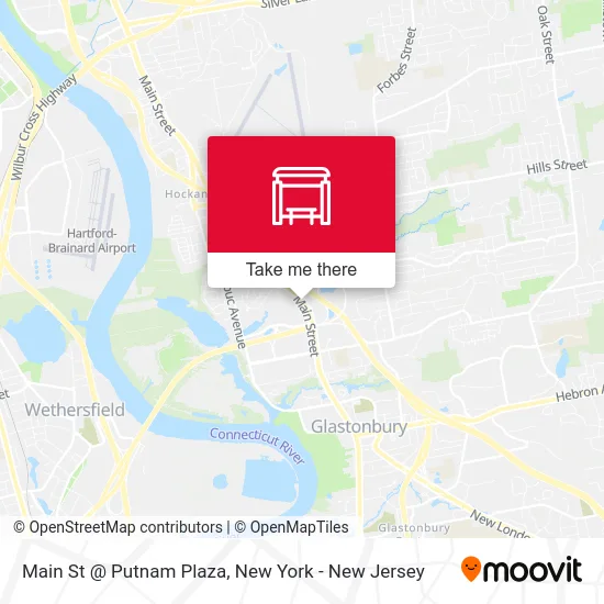 Main St @ Putnam Plaza map