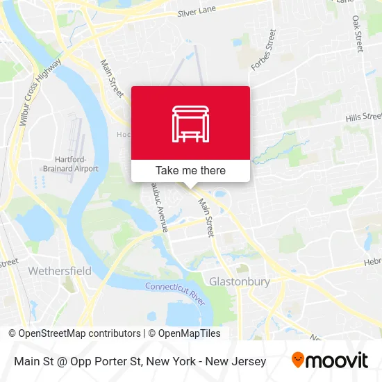 Main St @ Opp Porter St map