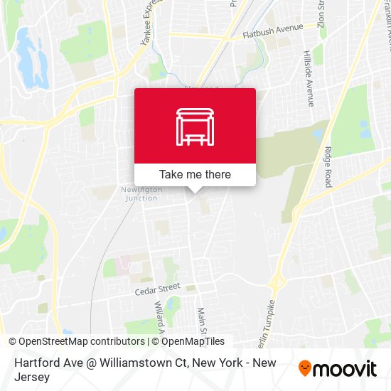 Hartford Ave @ Williamstown Ct map