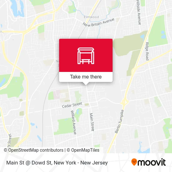 Main St @ Dowd St map