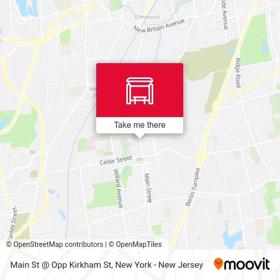 Main St @ Opp Kirkham St map