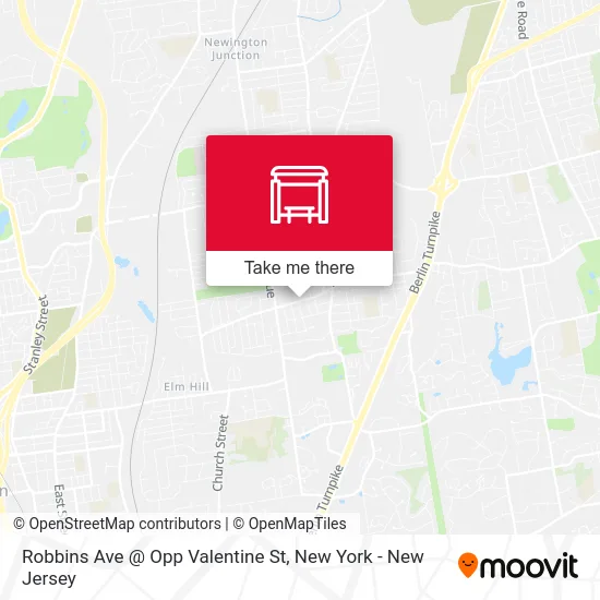 Robbins Ave @ Opp Valentine St map