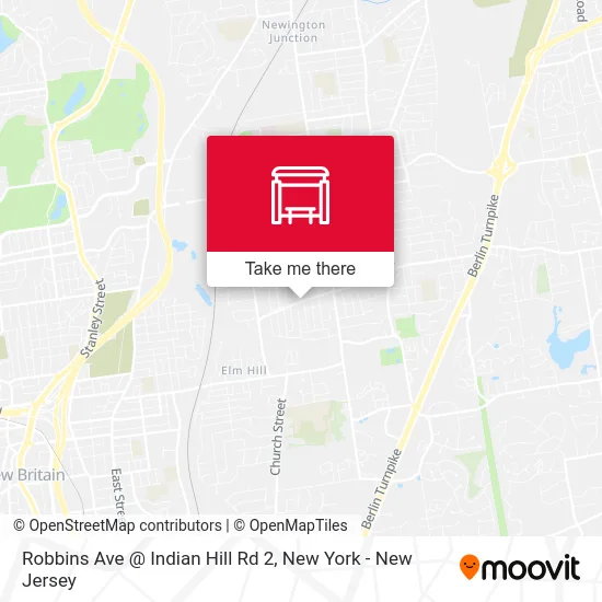 Robbins Ave @ Indian Hill Rd 2 map