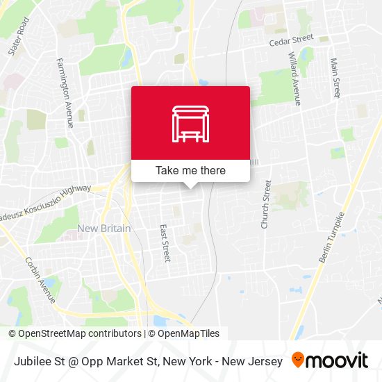 Jubilee St @ Opp Market St map