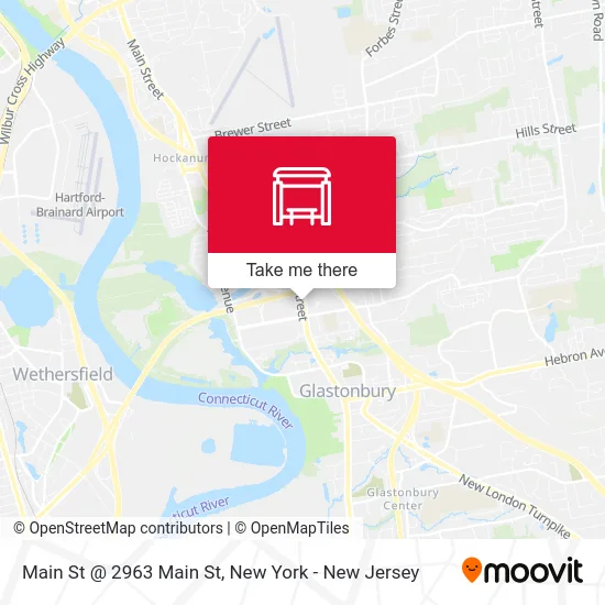 Main St @ 2963 Main St map