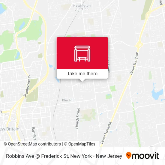 Robbins Ave @ Frederick St map