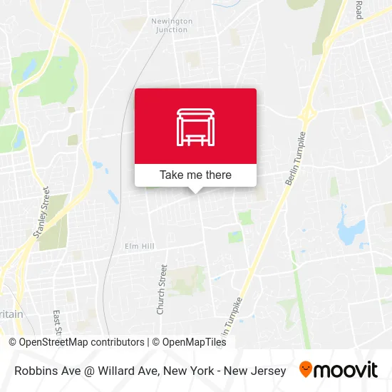 Robbins Ave @ Willard Ave map