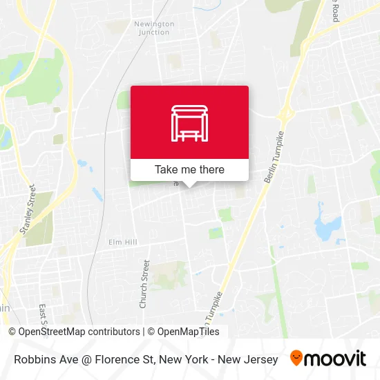 Robbins Ave @ Florence St map