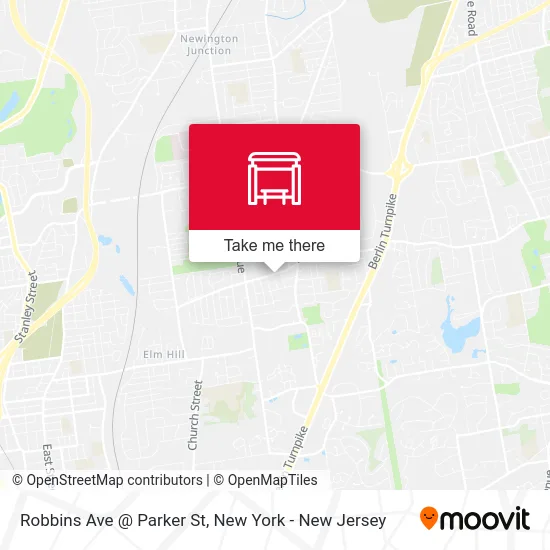 Robbins Ave @ Parker St map