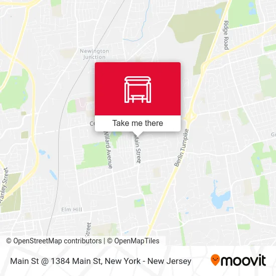 Main St @ 1384 Main St map