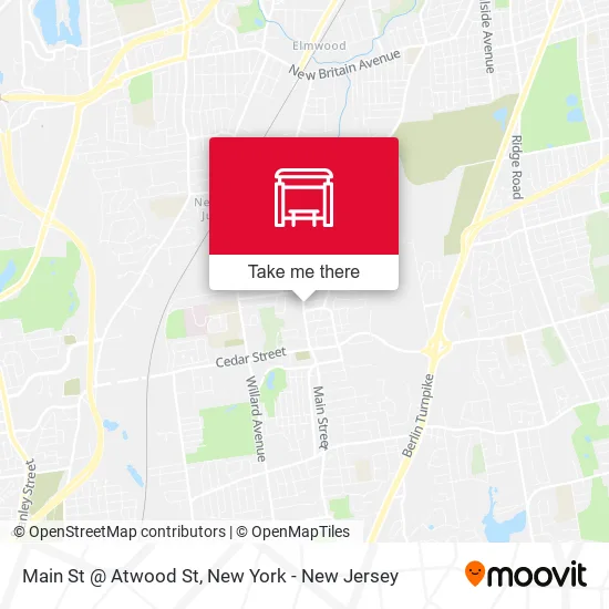 Main St @ Atwood St map