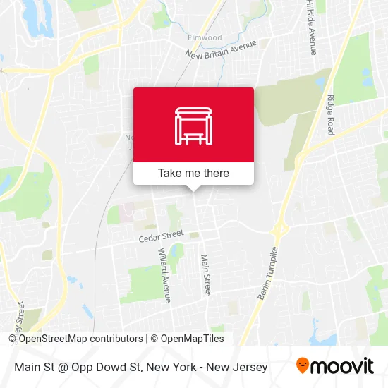 Main St @ Opp Dowd St map