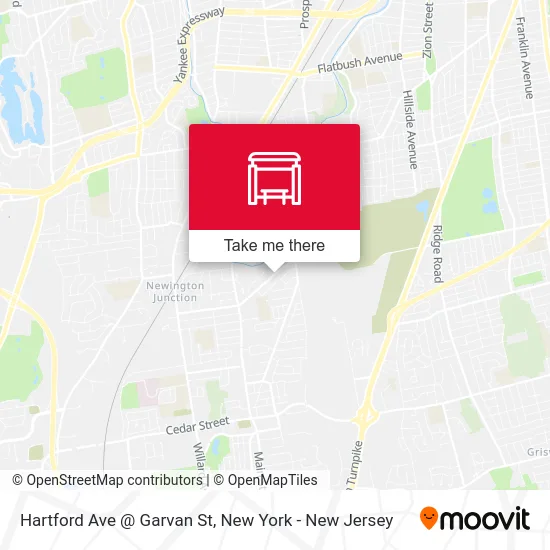 Hartford Ave @ Garvan St map