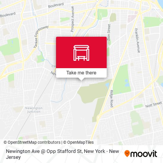 Mapa de Newington Ave @ Opp Stafford St