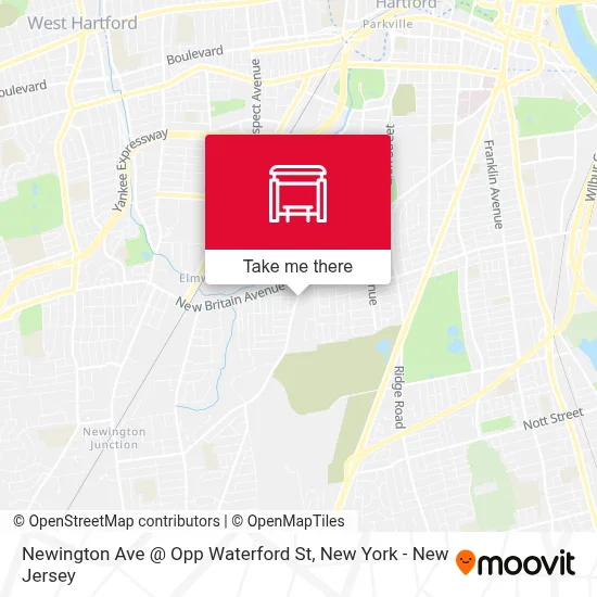 Newington Ave @ Opp Waterford St map