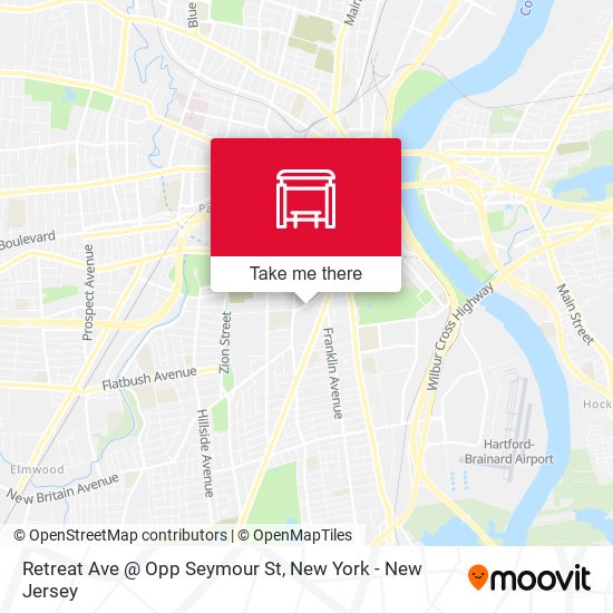 Retreat Ave @ Opp Seymour St map
