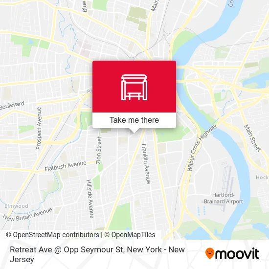 Retreat Ave @ Opp Seymour St map