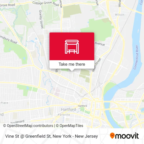 Vine St @ Greenfield St map