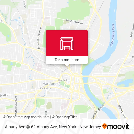 Albany Ave @ 62 Albany Ave map