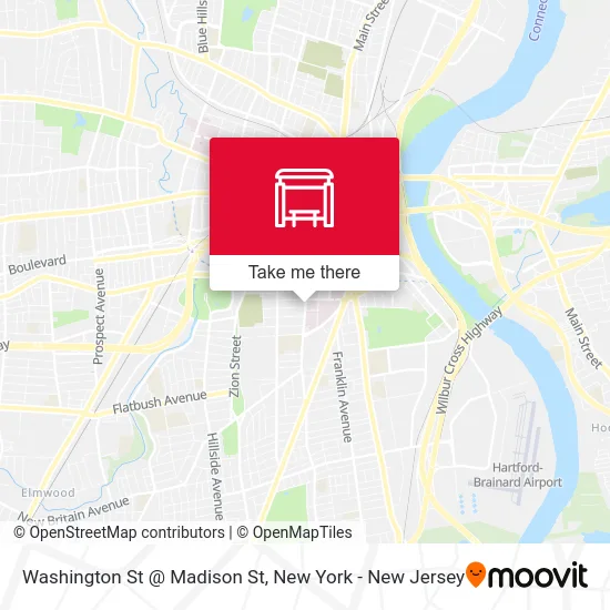 Washington St @ Madison St map