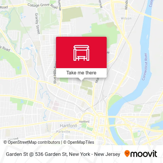 Garden St @ 536 Garden St map