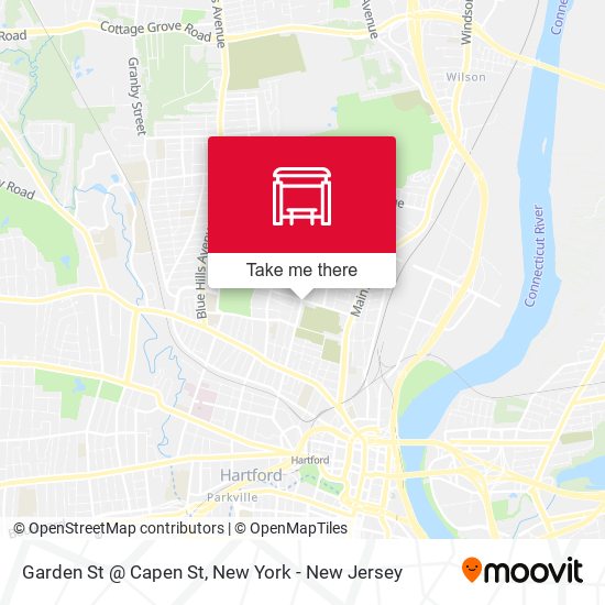 Mapa de Garden St @ Capen St