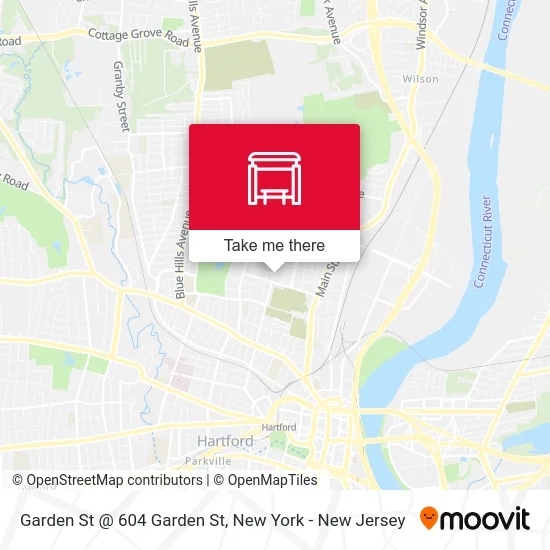 Garden St @ 604 Garden St map