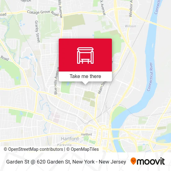 Garden St @ 620 Garden St map