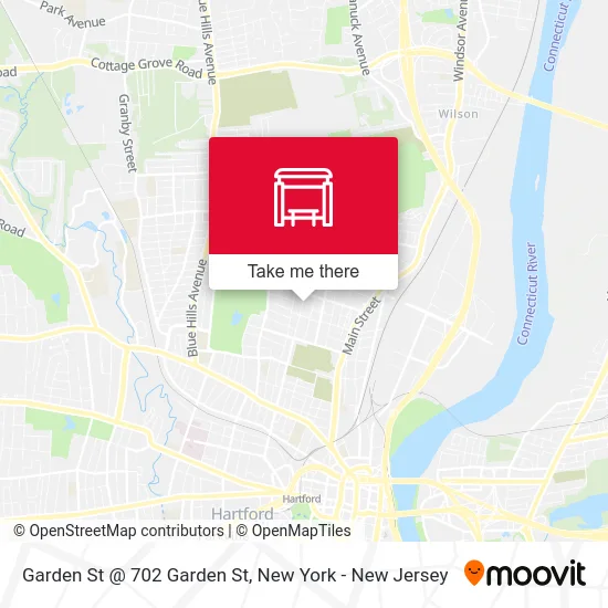 Garden St @ 702 Garden St map