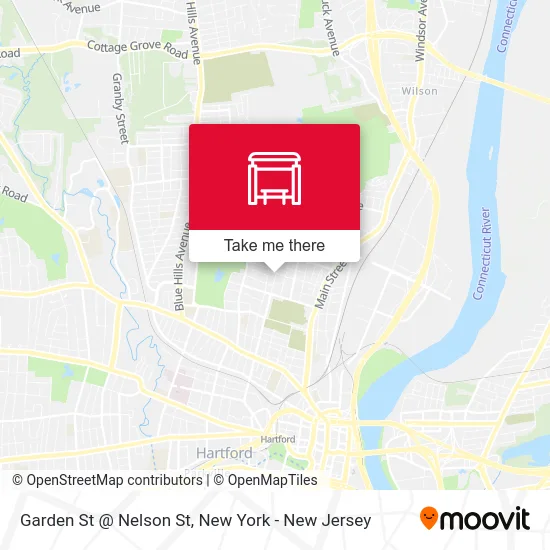 Garden St @ Nelson St map