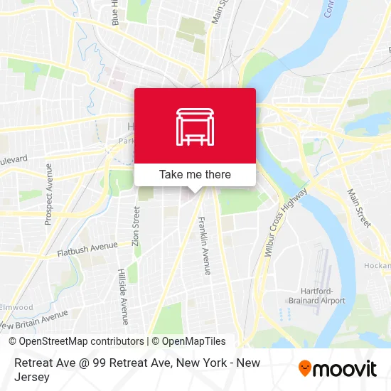 Retreat Ave @ 99 Retreat Ave map