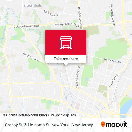 Mapa de Granby St @ Holcomb St