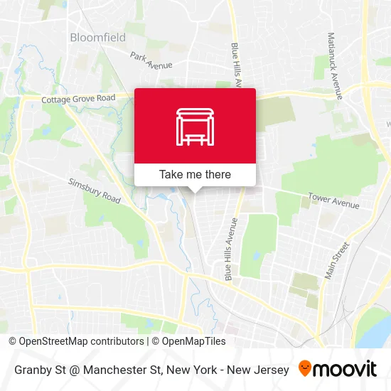 Granby St @ Manchester St map