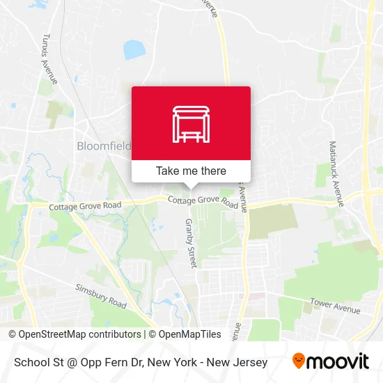 School St @ Opp Fern Dr map