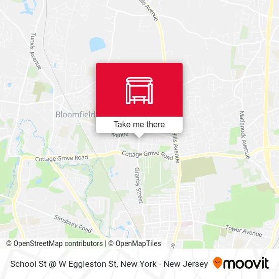 School St @ W Eggleston St map