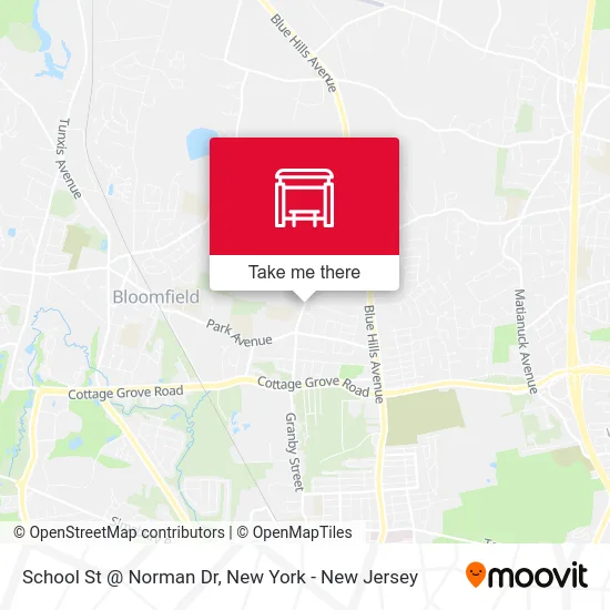 School St @ Norman Dr map