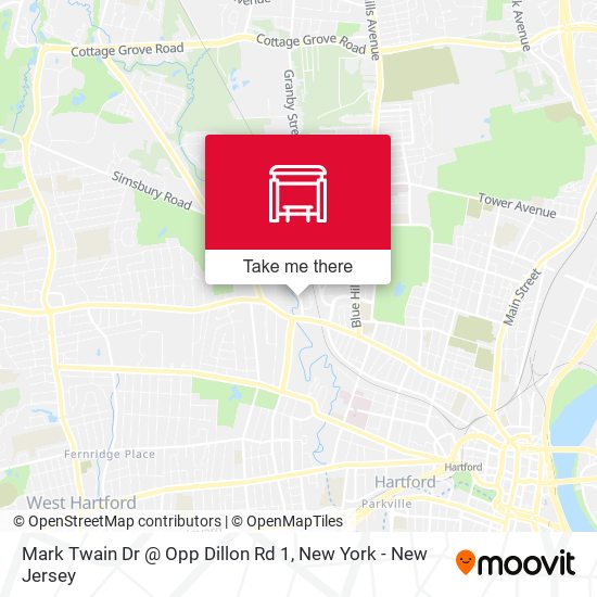 Mark Twain Dr @ Opp Dillon Rd 1 map