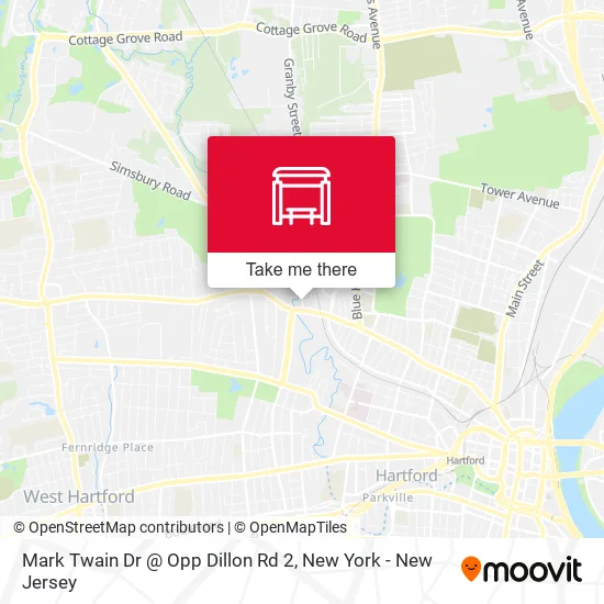 Mapa de Mark Twain Dr @ Opp Dillon Rd 2